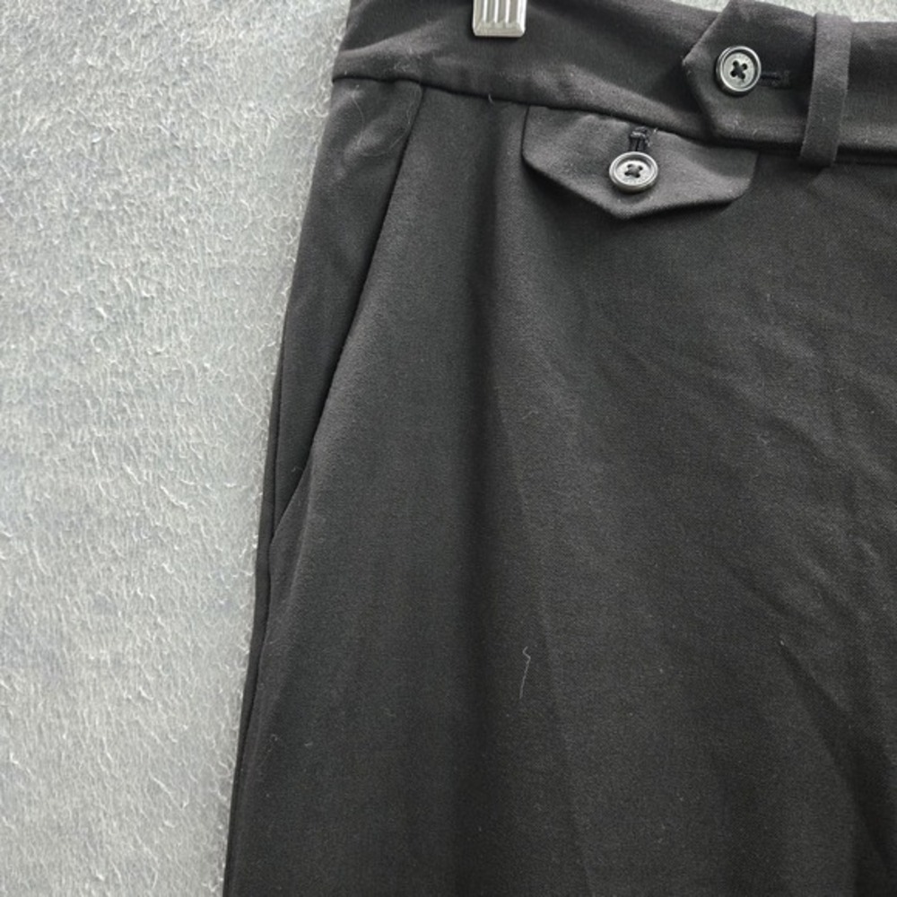 Lauren Ralph Women Pants 10 Black Dress Pants Button Zipper 29" Inseam - Picture 6 of 12